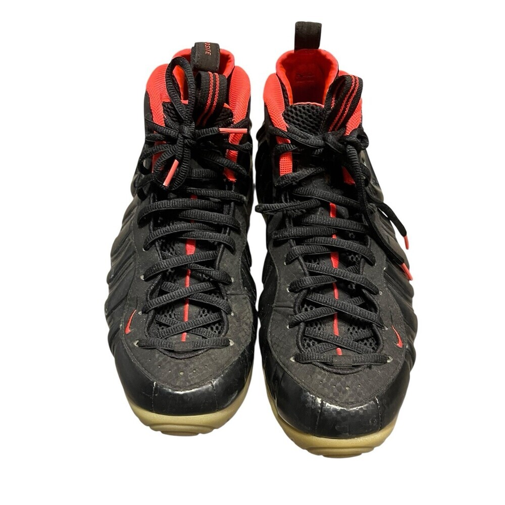 NIKE 2014 AIR FOAMPOSITE 616750-001 YEE ZY GLOW IN THE DARK FLIGHTPOSITE Size 13 image 5